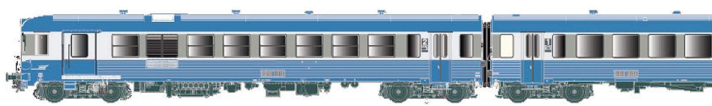 LS Models LS11526 - H0 - 2-tlg. Triebzug X 4900, SNCF, Ep. V - AC